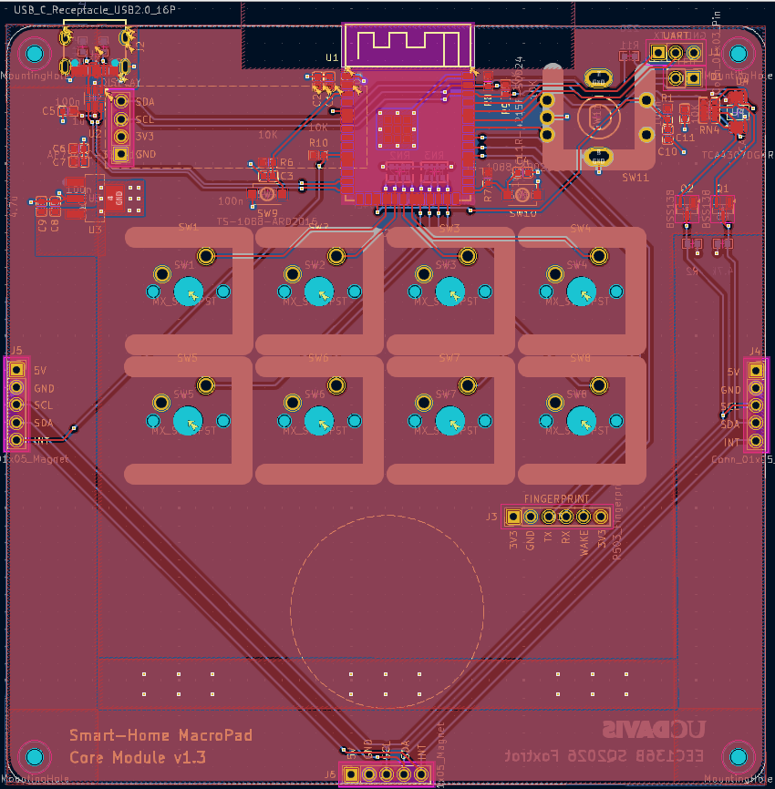 PCB Top Layer Layout